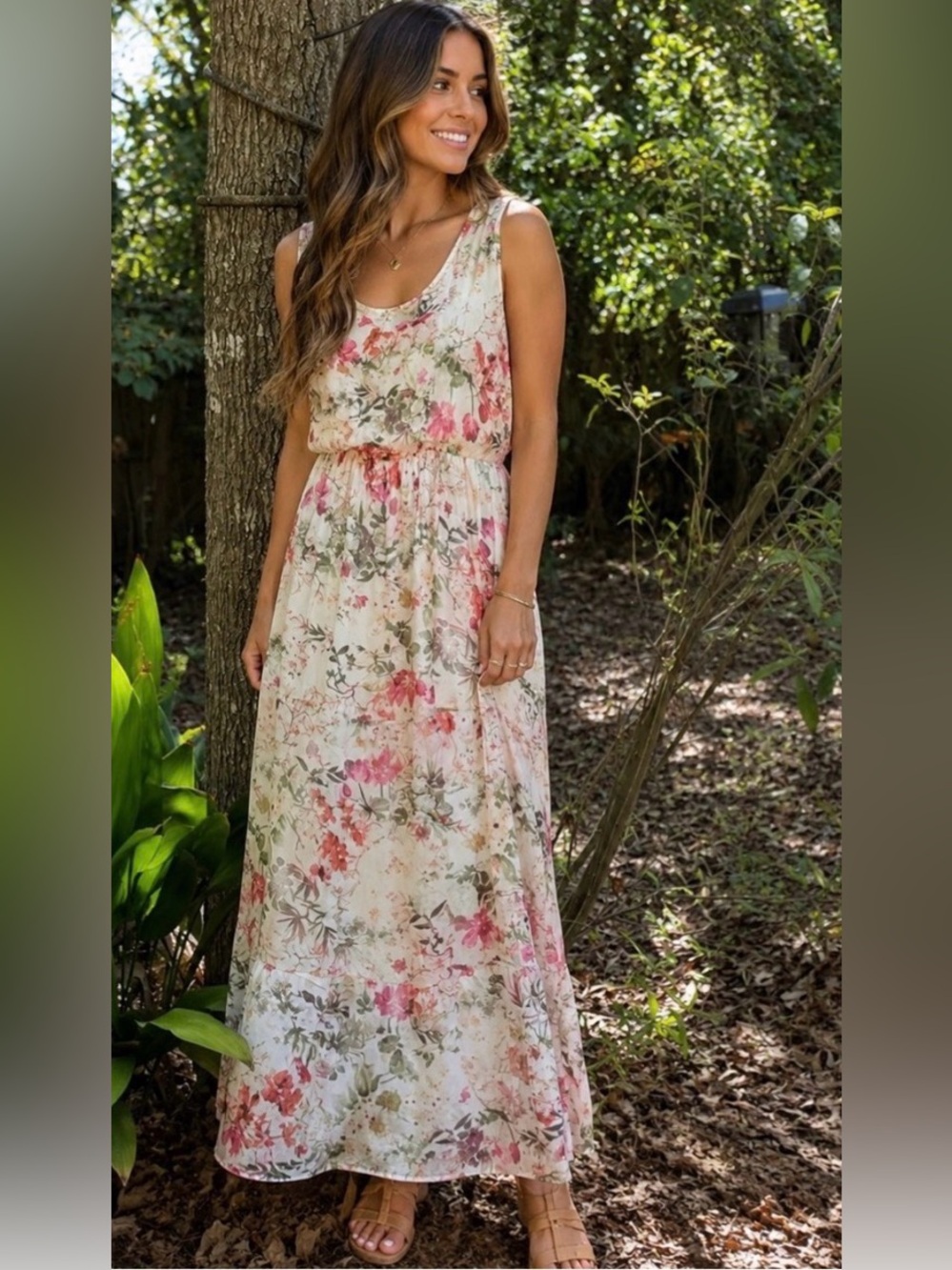 NWT silk blend ITALIAN maxi by Lara G size M